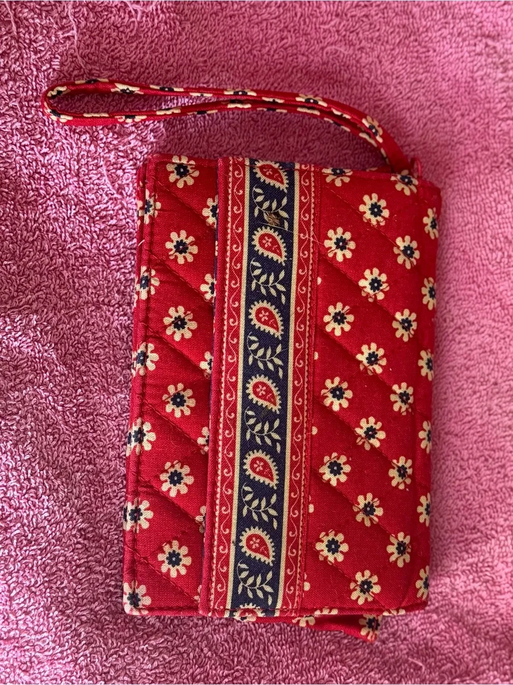 Vintage Vera Bradley Red Wallet